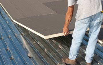 benefits of insulating Glan Adda flat roofing